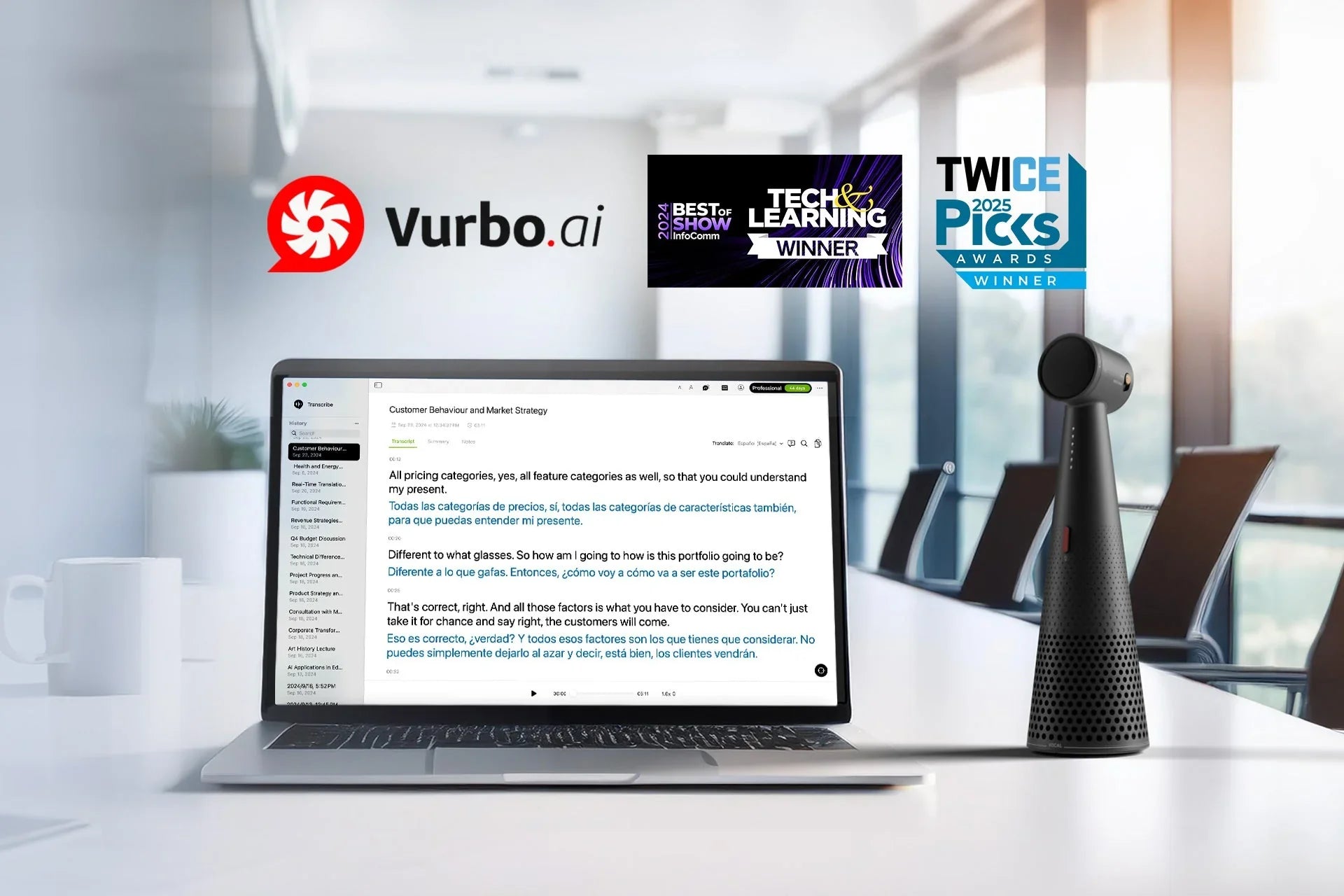IPEVO lance la nouvelle version de Vurbo.ai