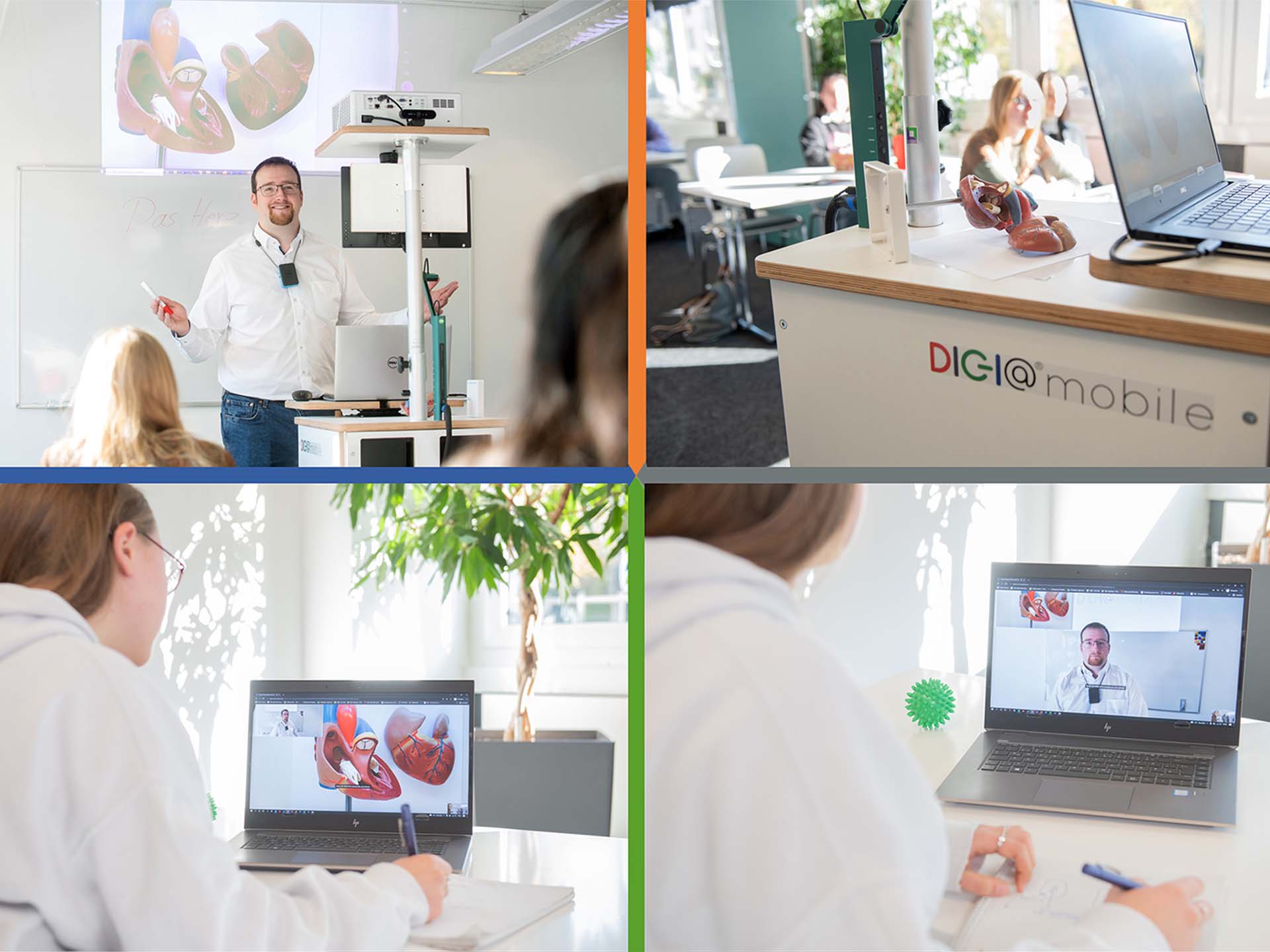 Intégration des visualiseurs de documents IPEVO dans une solution d'enseignement hybride