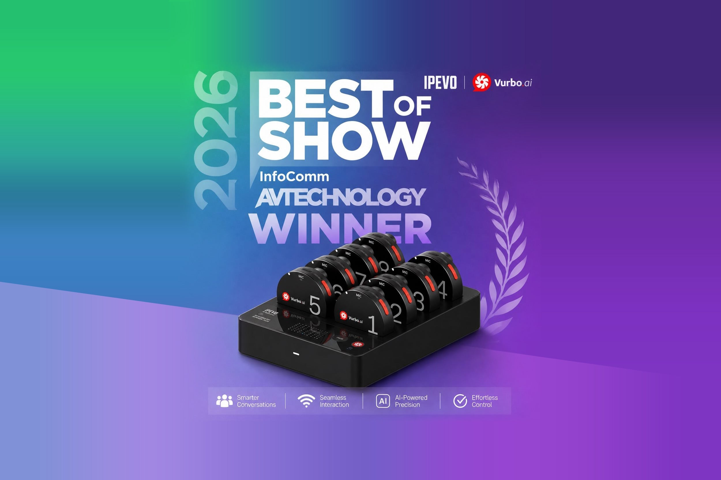 VOCAL TRANSCRIBER 8 remporte le prix « Best of Show 2026 »